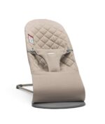 Mecedora BabyBjörn Bouncer Bliss 006217US Gris Arena Tejido de Algodón 2 en 1