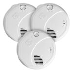 First Alert Alarma de humo de conexión directa con sensor dual interconectado con respaldo de batería, SM300-AC, paquete