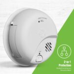 First Alert SMICO100 - Alarma combinada de humo y monóxido de carbono, operada por batería - Paquete de 6