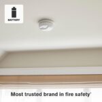 First Alert SMICO100 - Alarma combinada de humo y monóxido de carbono, operada por batería - Paquete de 6
