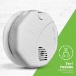 First Alert SMCO100 Alarma combinada de humo y monóxido de carbono operada por batería - Paquete de 3