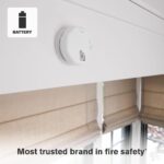 First Alert SMCO100 Alarma combinada de humo y monóxido de carbono operada por batería - Paquete de 3