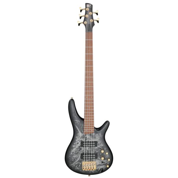Ibanez Bajo eléctrico SR Standard de 5 cuerdas - Black Ice Frozen Matte
