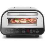 CHEFMAN Horno de pizza para interiores – Hace pizzas de 12 pulgadas en minutos, calienta hasta 800 °F – Máquina de pizza
