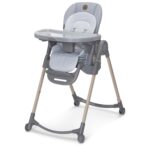 Silla Alta Maxi-Cosi Minla 6 en 1 Pizarra Clásica Tela EcoCare 9 Alturas 5 Reclinaciones