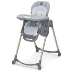Silla Alta Maxi-Cosi Minla 6 en 1 Pizarra Clásica Tela EcoCare 9 Alturas 5 Reclinaciones