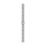 Reloj Tissot Preciosa Pl T0581091103601 Caja Cuadrada Acero Inoxidable 20mm Plata
