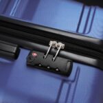 FridayParts Juego de Equipaje PP310829AAM 3 Piezas ABS Expandible 20 24 28 Pulgadas Azul Marino con Bloqueo TSA