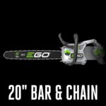 Motosierra EGO Power+ CS2000 Barra 20 pulgadas Motor sin Escobillas Compatible Baterías 56V ARC Lithium Herramienta Sola