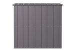 Cobertizo de Almacenamiento de Acero Arrow CLP64CCDSP 6 x 4 Pies Gris