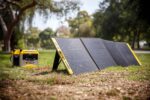 Panel Solar Plegable Portátil Champion Power Equipment 201247 200 Vatios Silicio Monocristalino