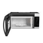 Empava Horno de microondas sobre la estufa con control de pantalla táctil, 1000 vatios, ventilación de 300 CFM y cocción
