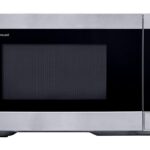 SHARP Horno microondas compacto de encimera con plato giratorio de carrusel extraíble de 10 pulgadas, 700 vatios, 0.7 pi
