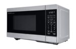 SHARP Horno microondas compacto de encimera con plato giratorio de carrusel extraíble de 10 pulgadas, 700 vatios, 0.7 pi