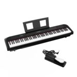 Piano digital, piano de martillo con peso de 88 teclas, piano de teclado eléctrico portátil para principiantes/adultos c