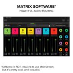 Mackie MainStream - Interfaz completa de transmisión en vivo y captura de video con teclas de control programables, soft