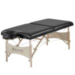 Mesa de Masaje Portátil Master Massage Balboa Pro 21005MC 30 pulgadas Madera de Haya Negro