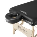 Mesa de Masaje Portátil Master Massage Balboa Pro 21005MC 30 pulgadas Madera de Haya Negro