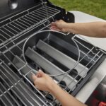 Parrilla de Gas Weber Genesis S-315 Propano Líquido 3 Quemadores Acero Inoxidable 513 Pulgadas Cuadradas