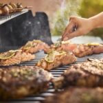Parrilla de Gas Weber Genesis S-315 Propano Líquido 3 Quemadores Acero Inoxidable 513 Pulgadas Cuadradas