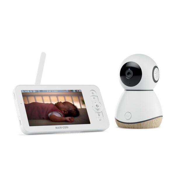 Monitor para Bebé Maxi Cosi See Pro 360 MO1830920 Traducción de Llanto CryAssist Cámara 2K PTZ Sin Wi Fi Batería 10 Hora