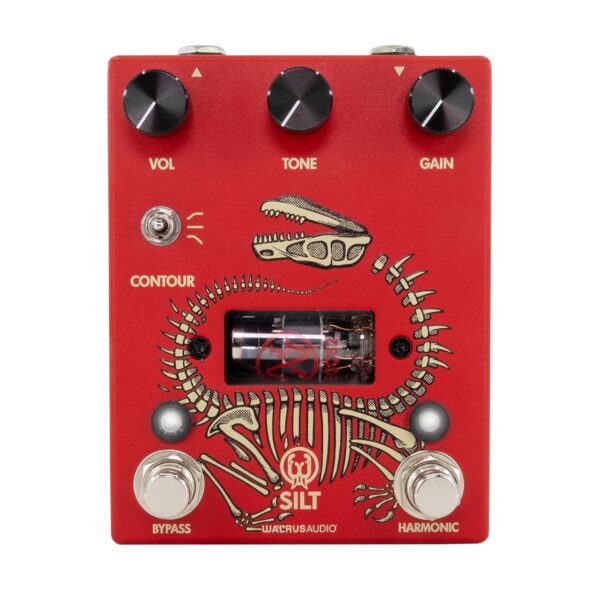 Walrus Audio SILT - Tubo armónico Fuzz, rojo