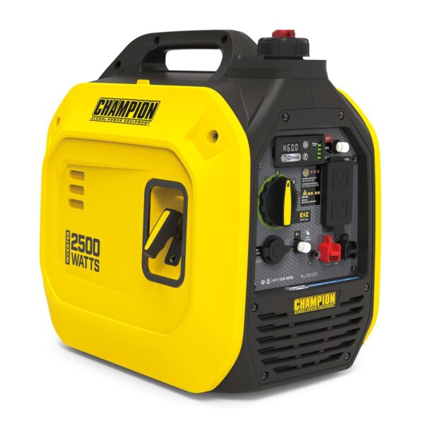 Generador Inversor Portátil Champion Power Equipment 201317 2500 Vatios Amarillo