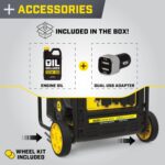 Generador Inversor Champion Power Equipment Modelo 201066 6500 Vatios Amarillo