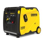 Generador Inversor Portátil Champion Power Equipment 201318 4500 Vatios Listo para RV con Escudo de CO Amarillo