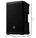 Electro-Voice ZLX-8-G2 8" 1000W Bluetooth Altavoz Pasivo 2ª Generación