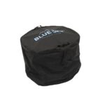 Fogata Sin Humo para Patio Quality Craft PFPDCCOMBO 22 Pulgadas con Cubierta Deluxe Diseño Facetado Acero Doble Pared Ac