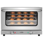 KoolMore Horno de convección comercial de mostrador de 23 pulgadas para bandejas de tamaño medio con 4 rejillas de 1600W