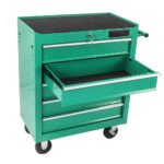SLifet Carrito de herramientas de 7 cajones, caja de herramientas con ruedas, Caja de herramientas rodante, Carro de her