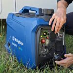 Generador Inversor Portátil Westinghouse iGen4000DFc 4000 Vatios Combustible Dual Azul