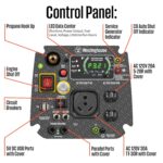 Generador Inversor Portátil Westinghouse iGen4000DFc 4000 Vatios Combustible Dual Azul