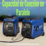 Generador Inversor Portátil Westinghouse iGen4000DFc 4000 Vatios Combustible Dual Azul