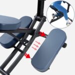Silla de Masaje Portátil Master Massage Rio 10114MC Azul Real Marco de Aluminio Plegable 24 Libras con Estuche de Transp