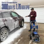 Lavadora a presión eléctrica Westinghouse WPX3000e 3000 PSI 1.76 GPM Azul