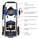 Lavadora a presión eléctrica Westinghouse WPX3000e 3000 PSI 1.76 GPM Azul