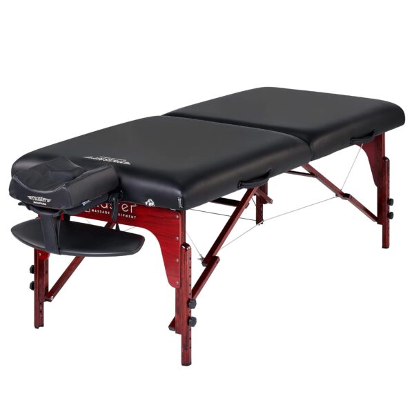 Mesa de Masaje Portátil Master Massage Montclair Pro 28285W-1 31 Pulgadas Espuma Viscoelástica Paneles Reiki Liberación