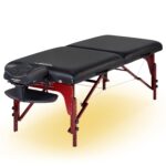 Mesa de Masaje Portátil Master Massage Montclair Pro 28285W-1 31 Pulgadas Espuma Viscoelástica Paneles Reiki Liberación