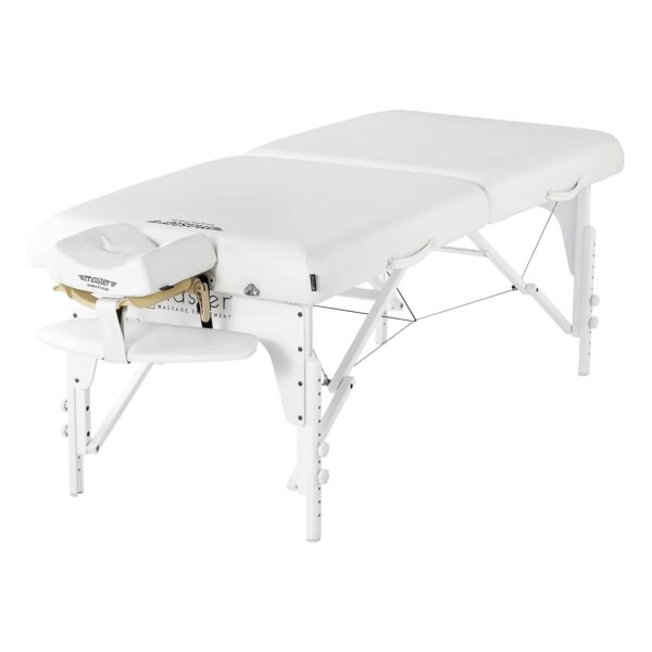 Mesa de Masaje Portátil Master Massage Montclair Pro 10112MC 31 Pulgadas Color Blanco
