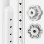 Mesa de Masaje Portátil Master Massage Montclair Pro 10112MC 31 Pulgadas Color Blanco