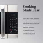 Farberware - Horno microondas de 1.7 pies cúbicos para sobre la estufa – 1000 vatios de potencia, configuraciones de coc