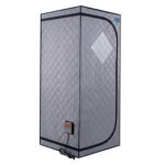 Tienda de Vapor Sauna Portátil EastVita wzdHpMmBqt-x2aIonH4WywlaO8Z7H Gris Cemento 700W Infrarrojo Lejano