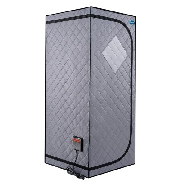 Tienda de Vapor Sauna Portátil EastVita wzdHpMmBqt-x2aIonH4WywlaO8Z7H Gris Cemento 700W Infrarrojo Lejano