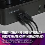 Yamaha Mezclador de juegos ZG02 para chat de voz y transmisión de juegos