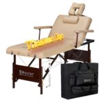 Mesa de Masaje Portátil Master Massage Del Ray 28291 30 Pulgadas Therma-Top Madera Color Arena