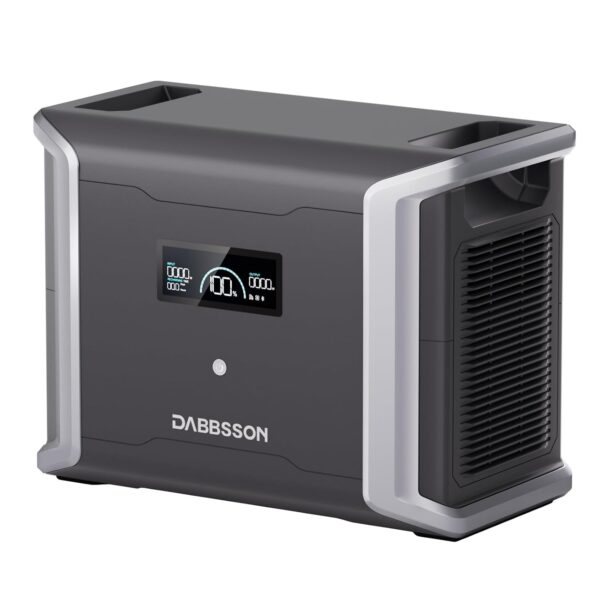 Batería Adicional Dabbsson DBS1700B 1700Wh para Estación de Energía Portátil DBS1300 LiFePO4 Estado Semisólido
