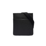 Bolso Cruzado Plano Lacoste NH4424HC Piqué Negro Poliuretano